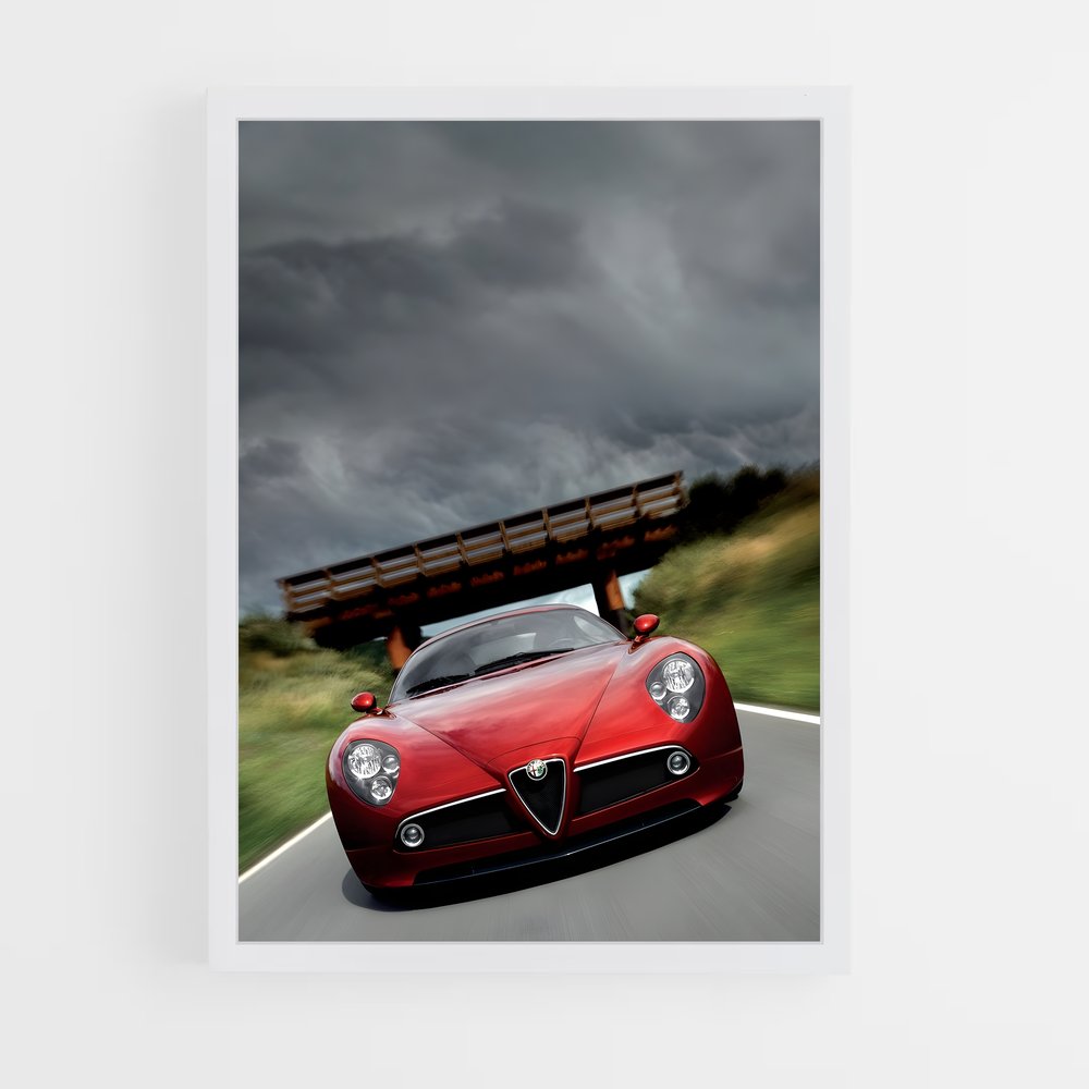 Poster competizione de Vitesse – affiche Alfa Romeo (vue 3)